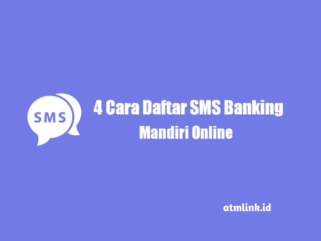 cara daftar sms banking mandiri online