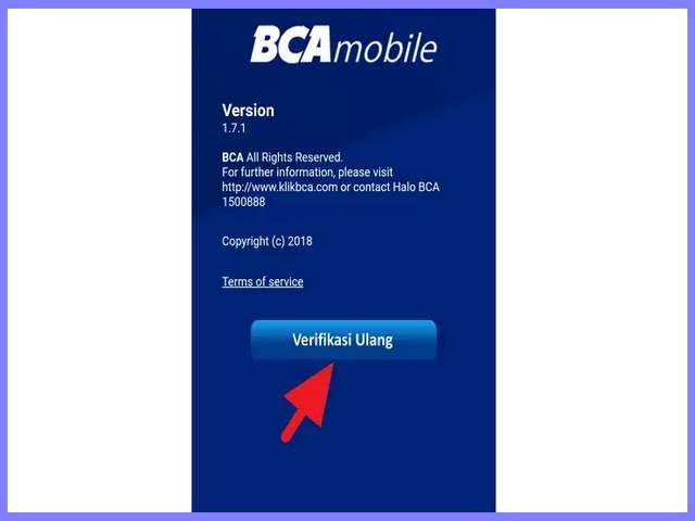 Verifikasi Ulang BCA Mobile